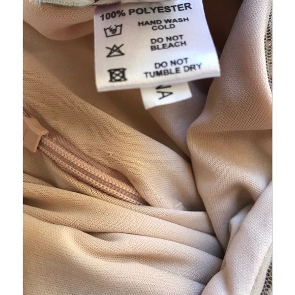 Juliet Women's Cream Formal Dress With Embellished Silver & Gold Sequin Large - Picture 8 of 14